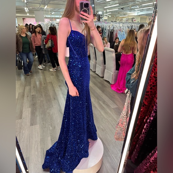 Sherri Hill Dress Style 55344 - Picture 2 of 3